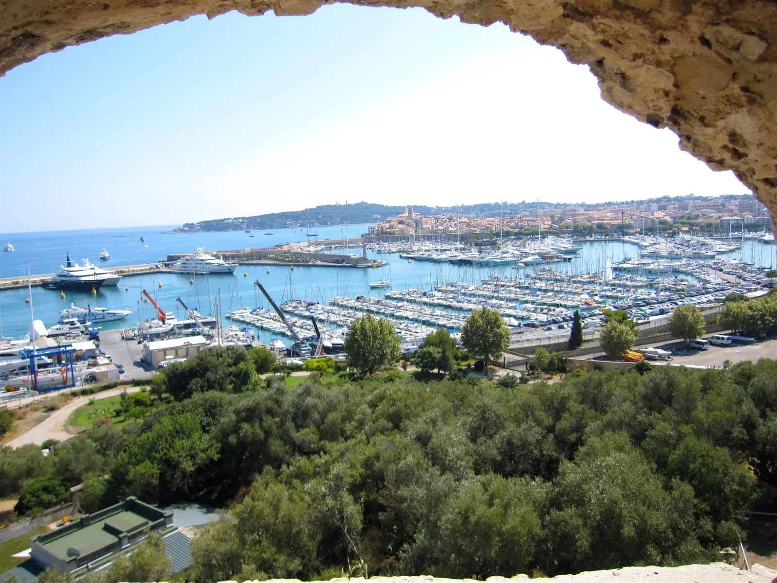 Le port Vauban à Antibes